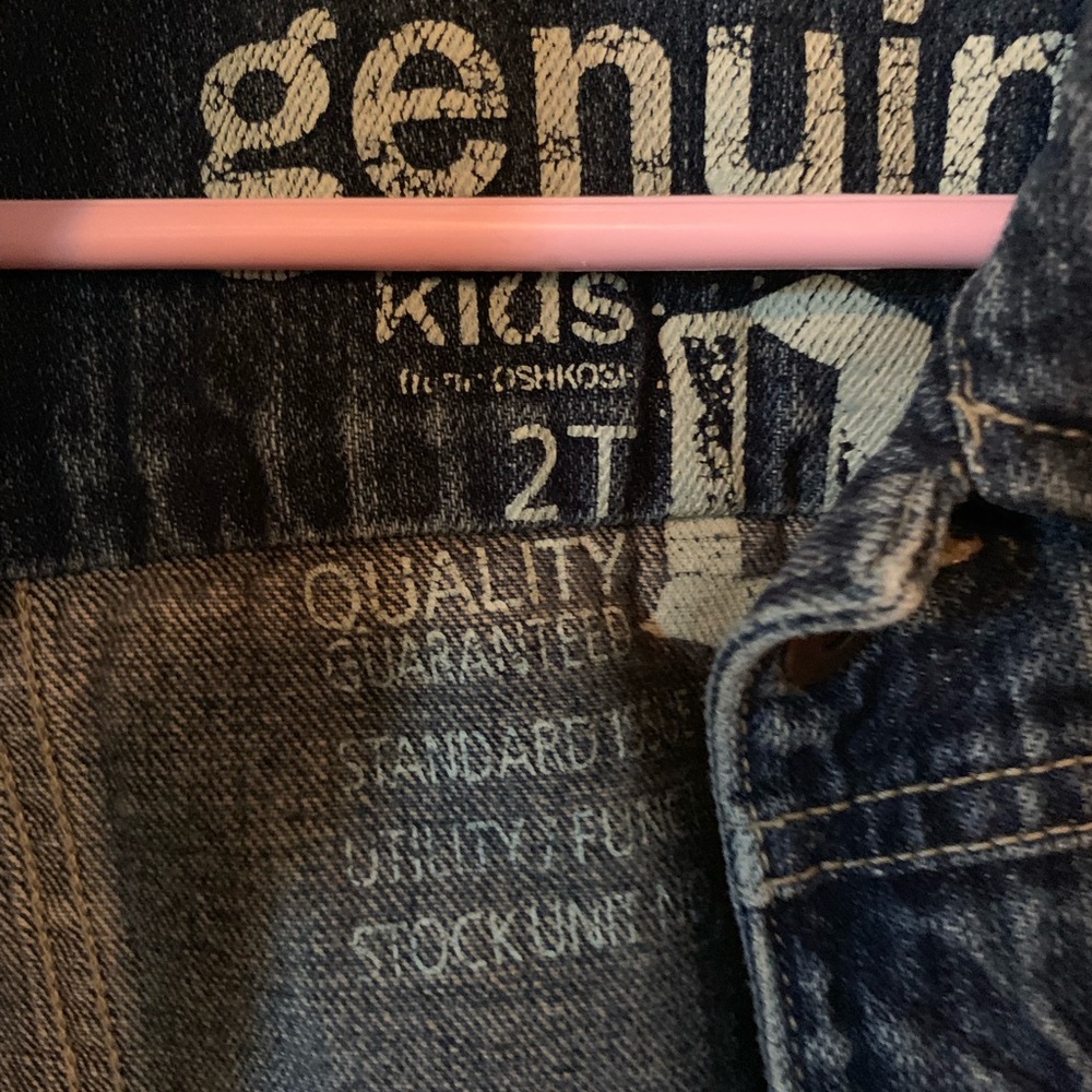 Toddler Jean Jacket - Picture 2 of 2